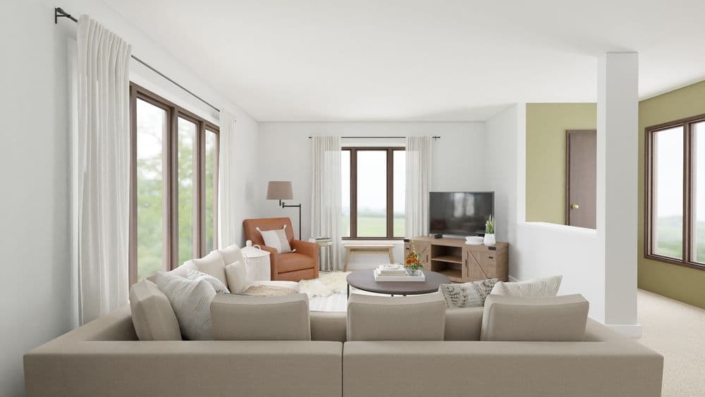 A Transitional Living Room That Looks Like Paradise Gallery, Image 4