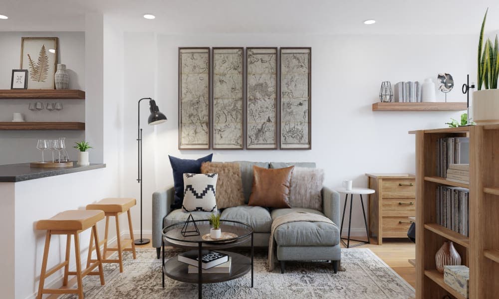 Rustic Studio Bursting With Industrial Accents