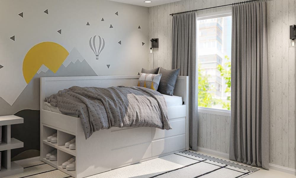 Costa Captains Bed: A Modern Rustic Kids Bedroom