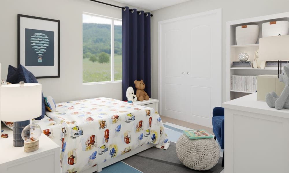 Car-Themed Kids Bedroom