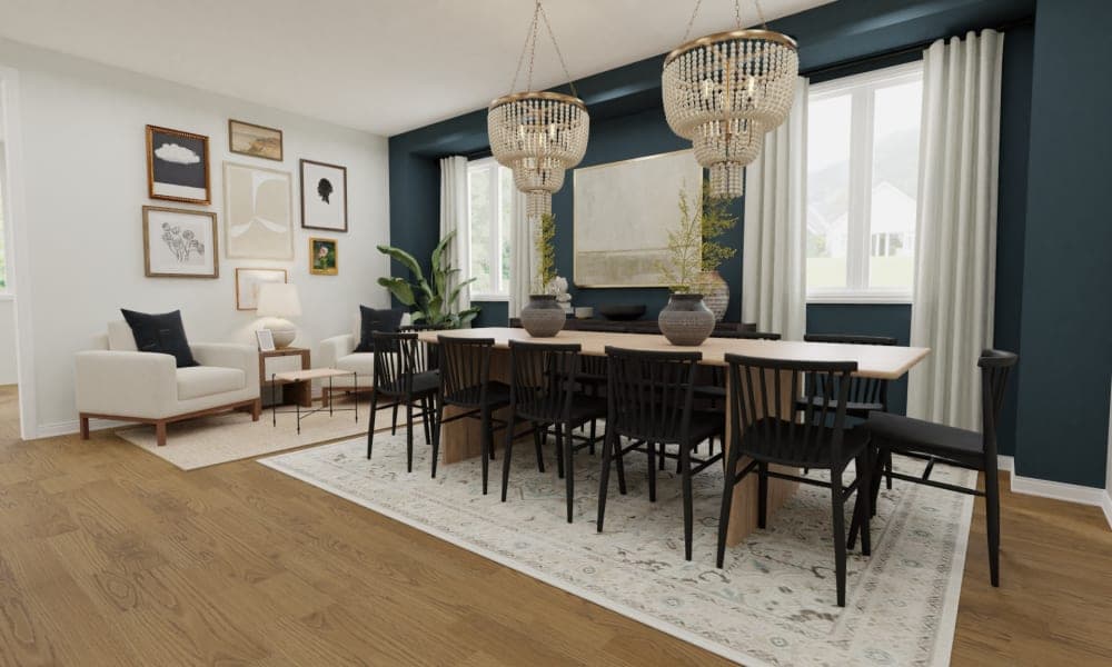 An Elegantly Embodied Dining Space