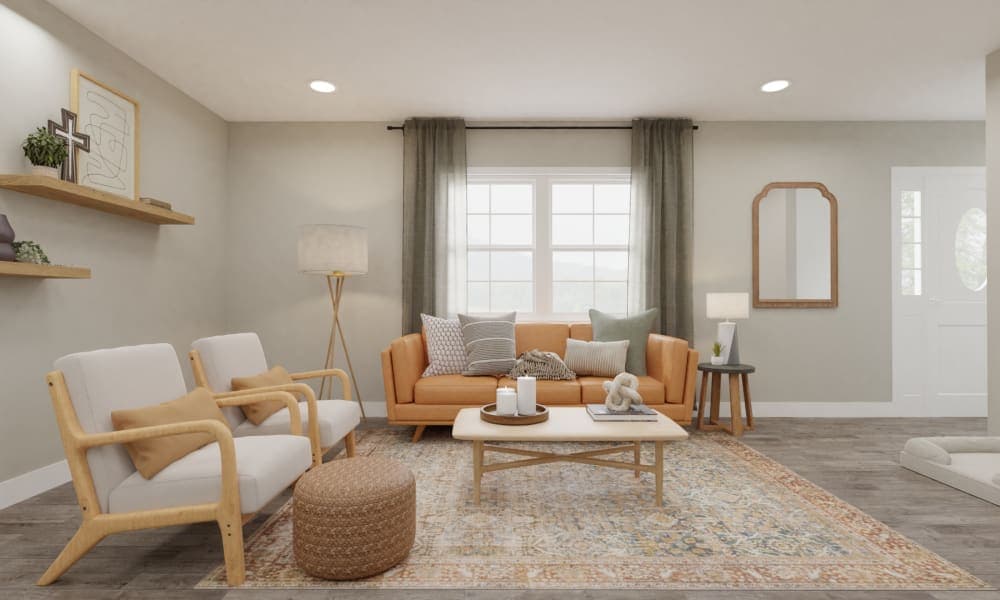 A Welcoming Living and Dining Space