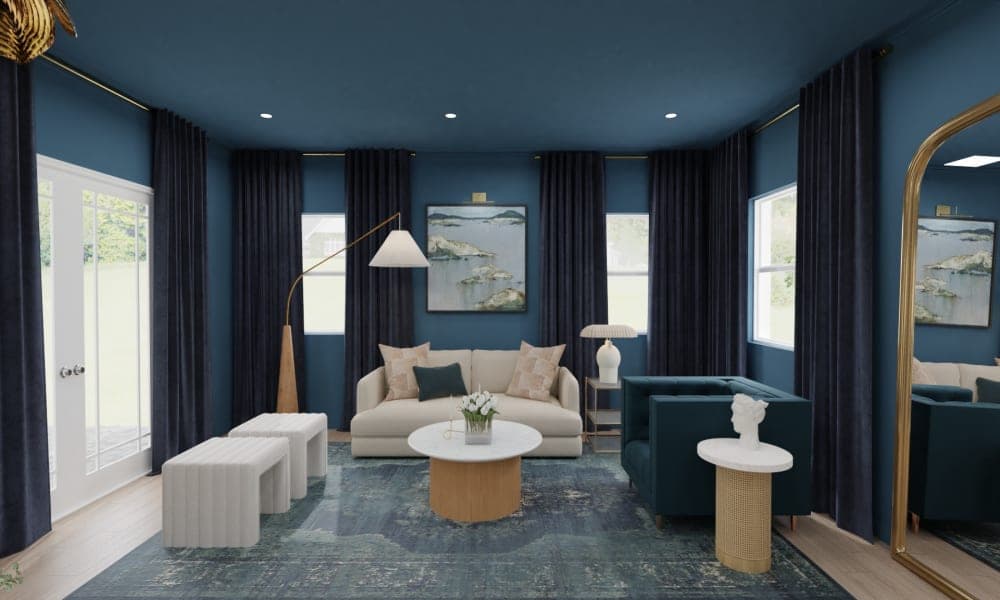 Bold Glam Guest House With Workspace