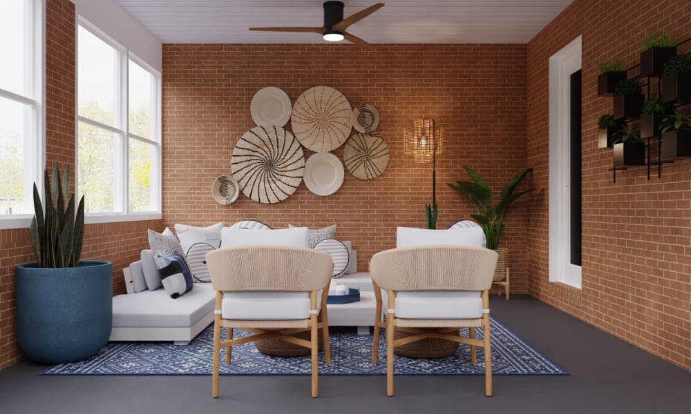 Boho Contemporary Outdoor Space