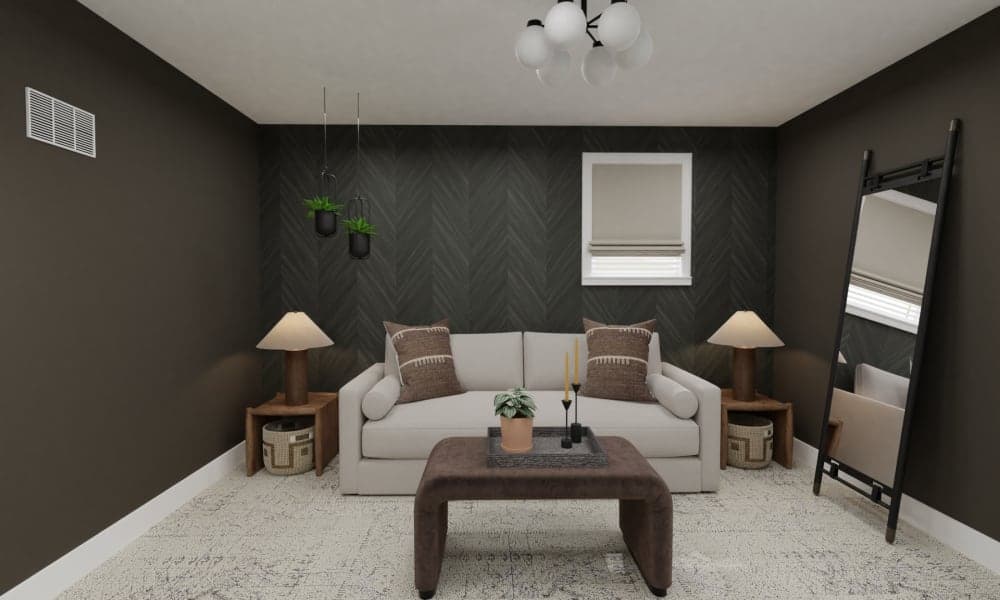 Loft Living Room with Sleeper Sofa