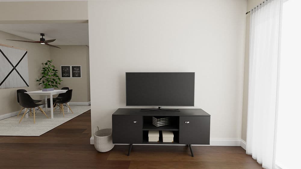 This Minimalist Industrial living room that proves less is more! Gallery, Image 3