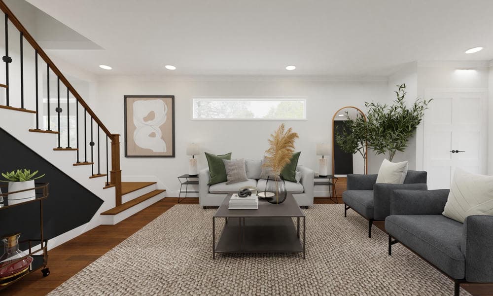 Cozy Living Room Modern Design with Chic Finishes