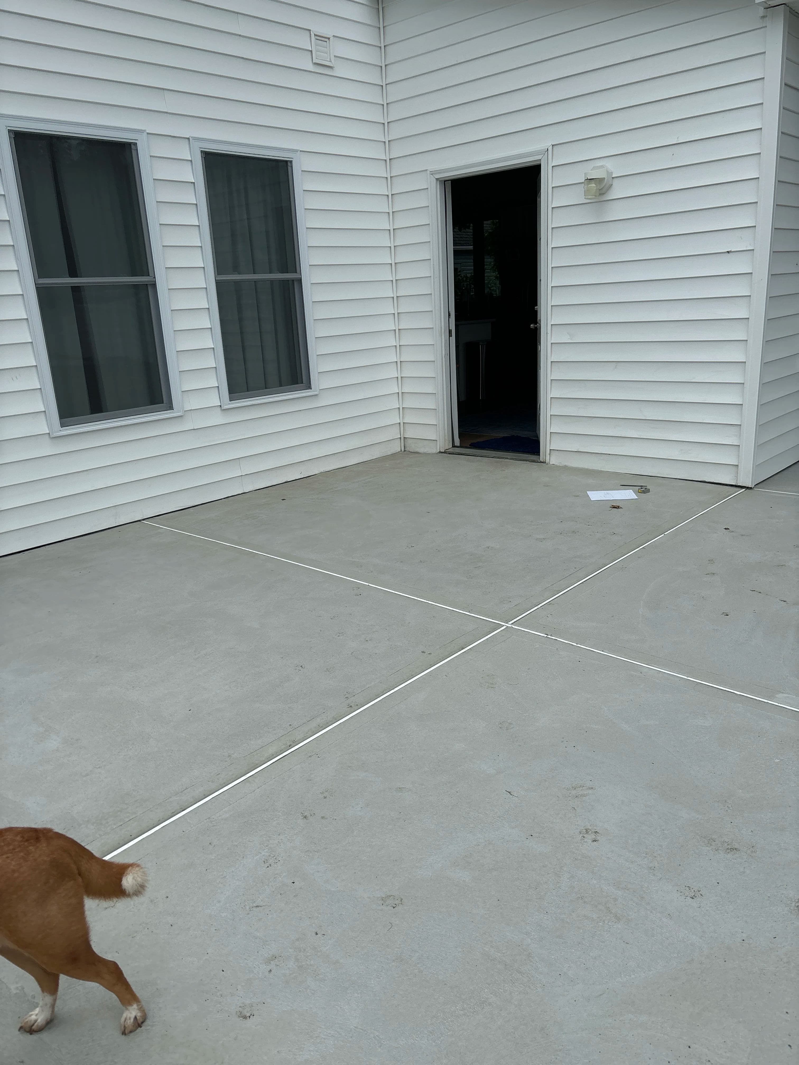 Outdoor Space design before designing with Spacejoy