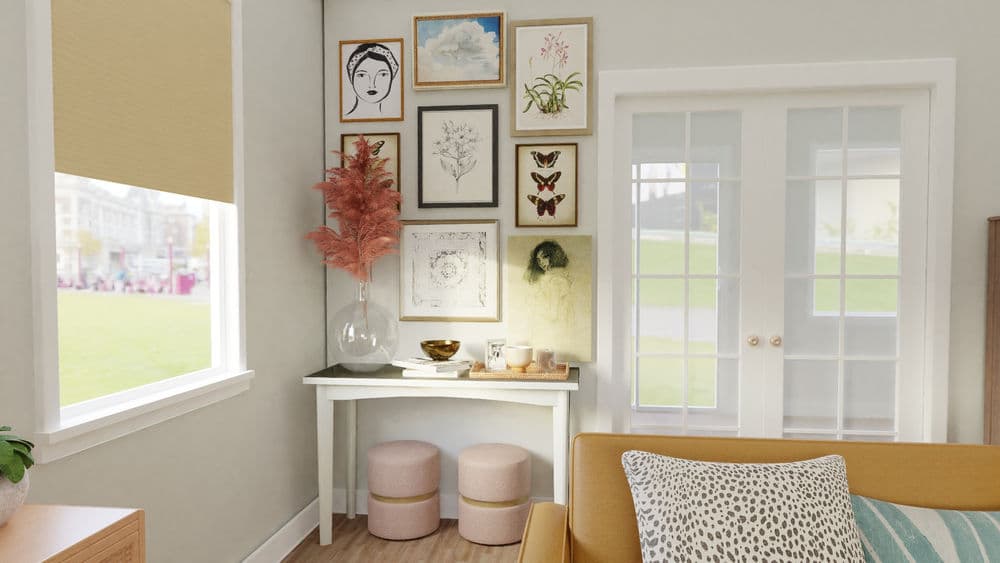 Eclectic Boho Living Room with Cozy Seating Gallery, Image 4