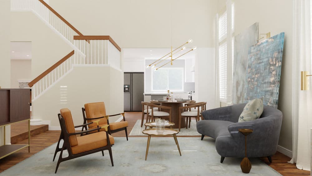 Elegant Dining Room with Lounge Seating Gallery, Image 3