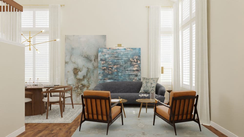 Elegant Dining Room with Lounge Seating Gallery, Image 4