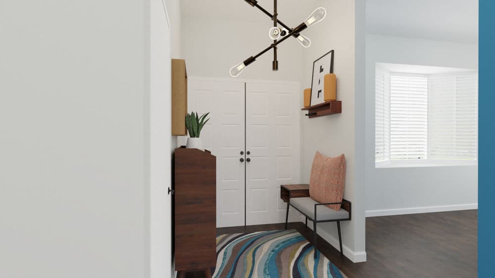Entryway Mid-Century Modern with Stylish Lighting Gallery, Image 3
