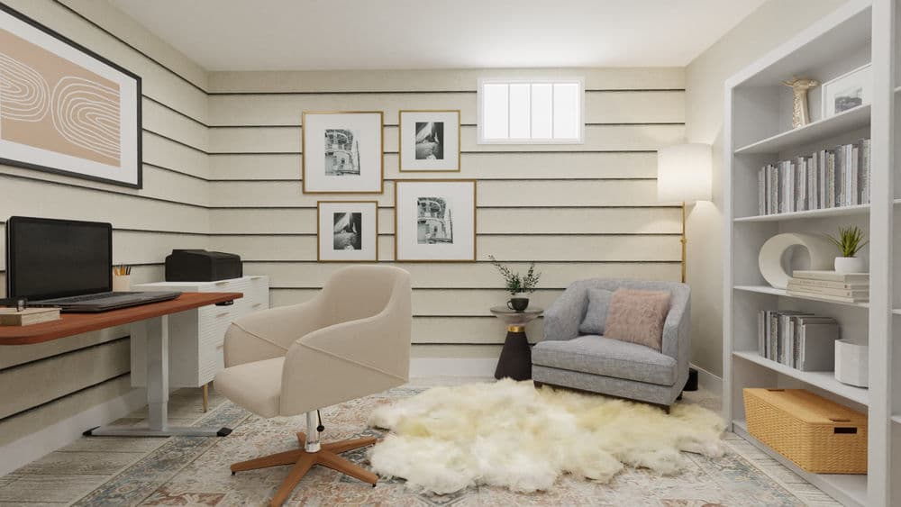 Home Office: Modern Elegant with Cozy Reading Nook Gallery, Image 1