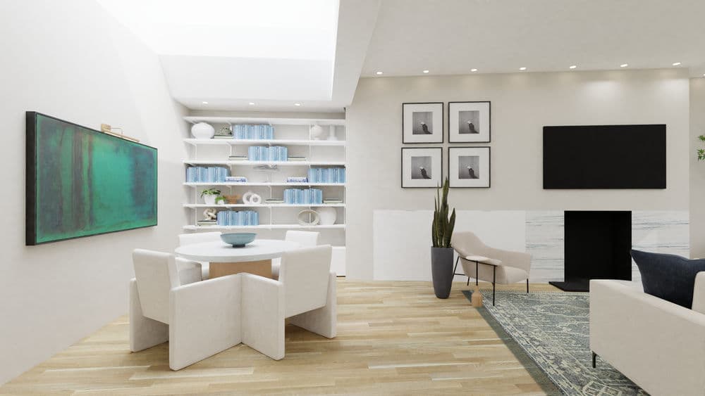 Living Room Modern design with Earthy Tones Gallery, Image 3