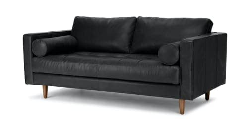 Sven Oxford Black 72" Sofa image