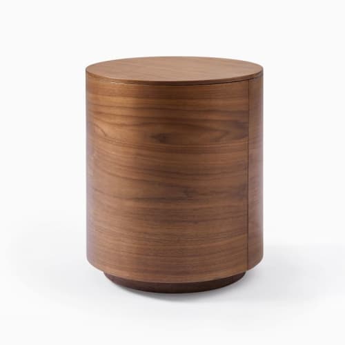 Volume Side Table Wood cool wood image