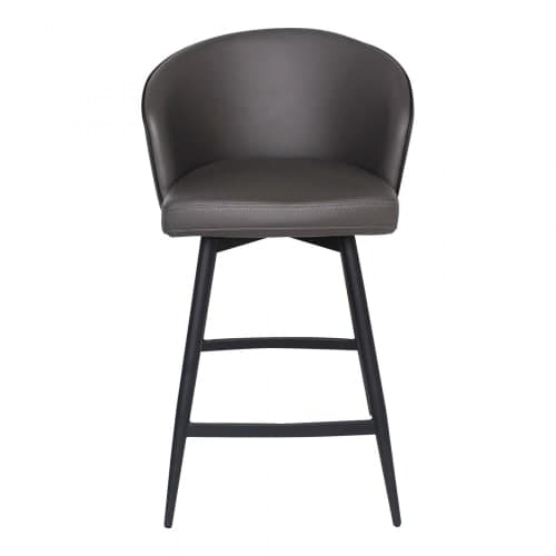 Vaughn Swivel Counter Stool Charcoal image