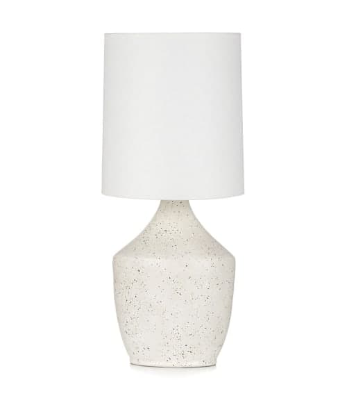 Rama White Table Lamp - 28" image