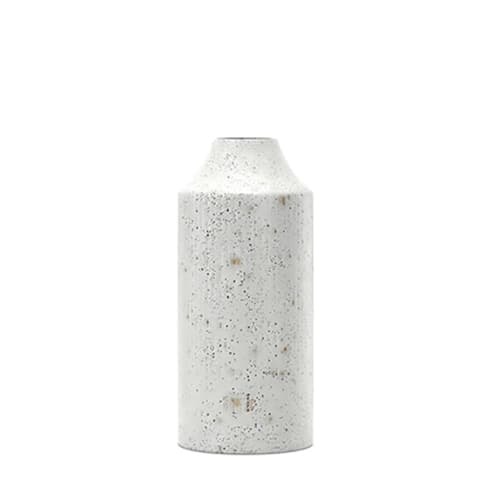 Ema Ceramic White Floor Vase image