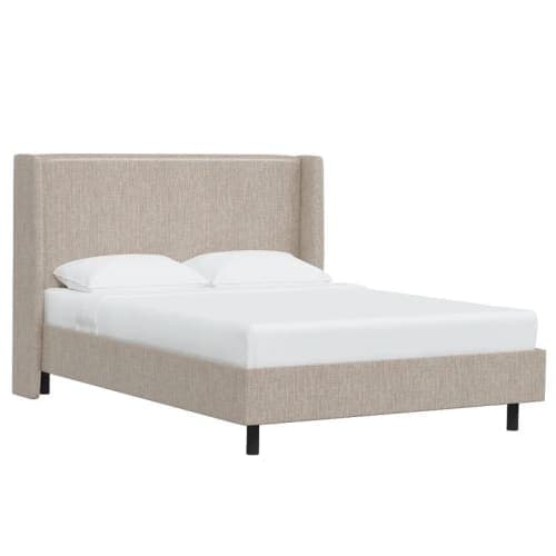 Charlotte Upholstered Low Profile Platform Bed king size image