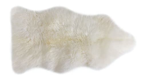 Lanna Ivory Sheepskin Throw-2'X3' image