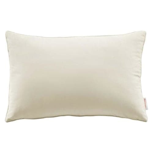 Nance Lumbar Throw Pillow with Insert 18"x12" - Ivory image