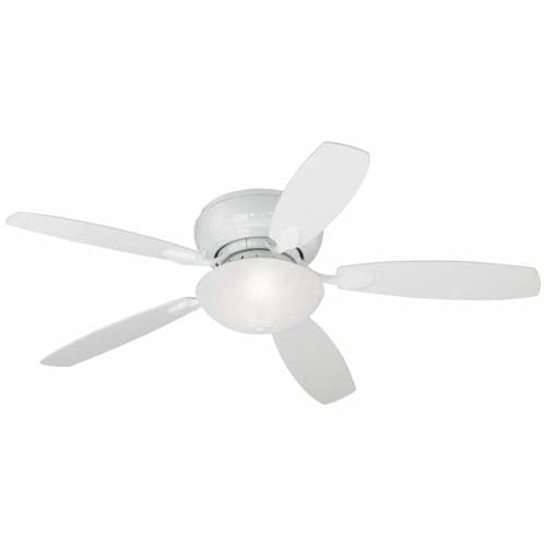 Casa Habitat White Hugger LED Ceiling Fan image