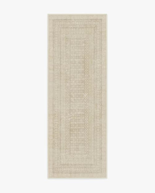 Cyrus Beige Ivory Rug 2.5'X7' image