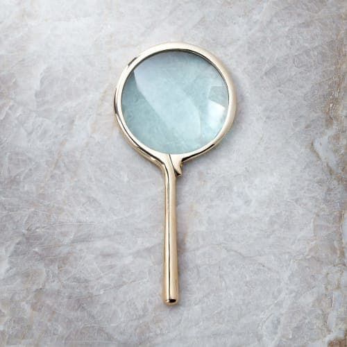 SAWYER BRASS MAGNIFYING GLASS image