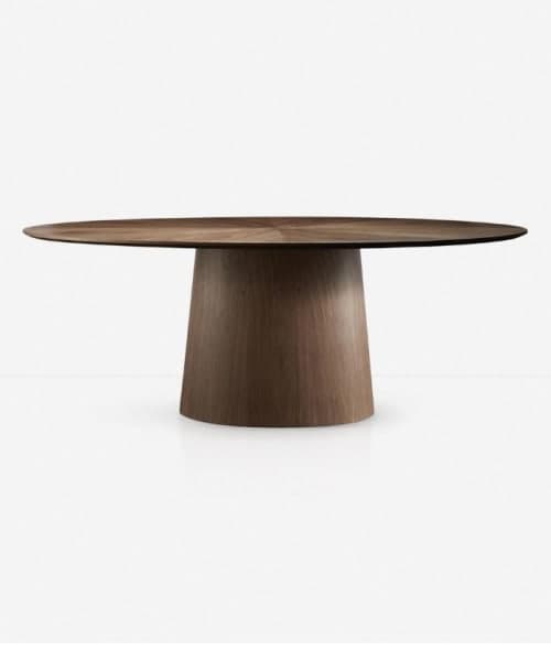 BETH OVAL DINING TABLE image