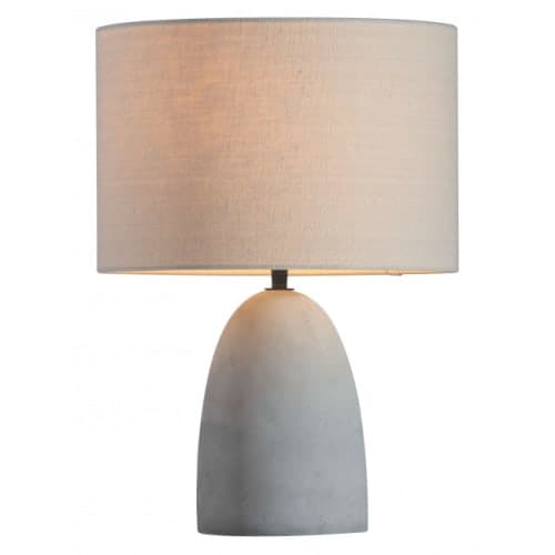 Vigor Table Lamp Beige And Gray image