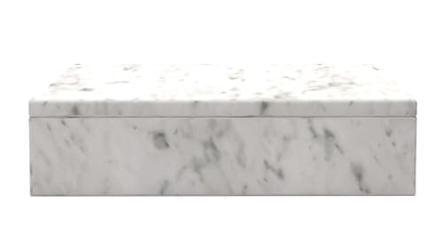 Large White Marble Box image