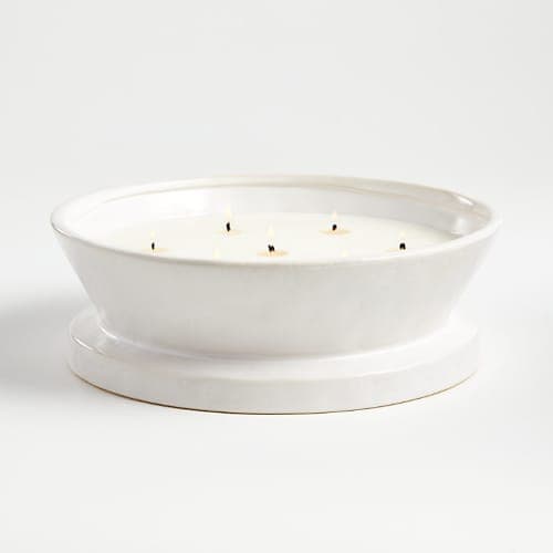Meechelle Large White Candle image