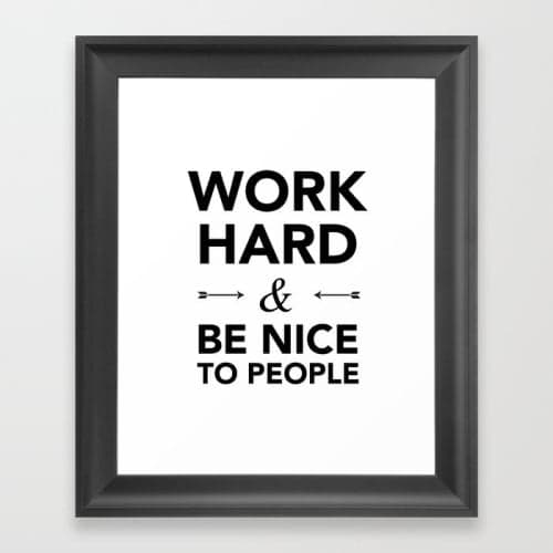 Quote Framed Art Print image