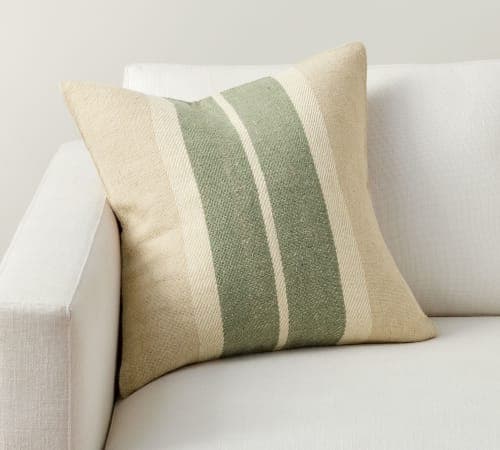 Triston Reversible Striped Pillow image
