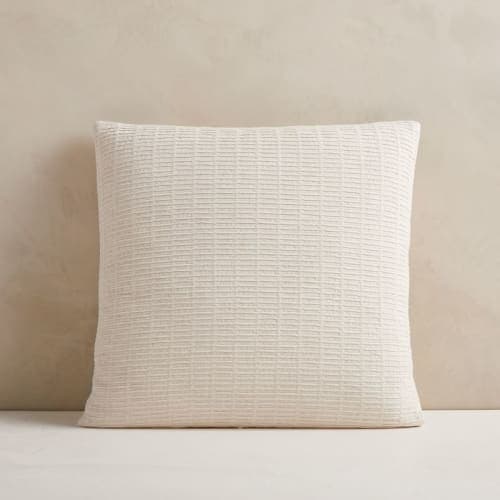 Ladder Stripe Pillow Cover natural no insert image