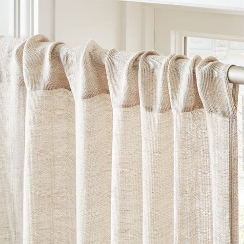 HEMP NATURAL CURTAIN PANEL image