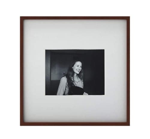 Gallery Walnut Picture Frame With Frame-8''x10'' image