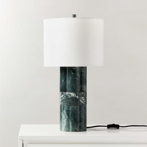 Walden Green Marble Table Lamp Tall image