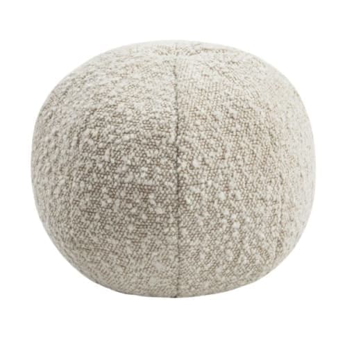 Bob Beige Boucle Pillow 9" image