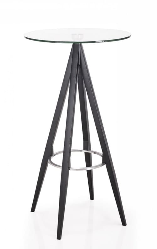 Mikaia Bar Height 27.5'' Pedestal Dining Table image