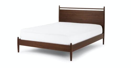 Lenia Panel Walnut Bed-Queen image