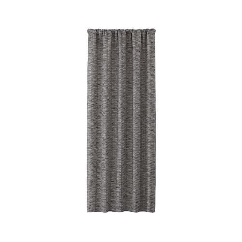 Desmond Dark Grey Cotton Curtain Panel-96" image