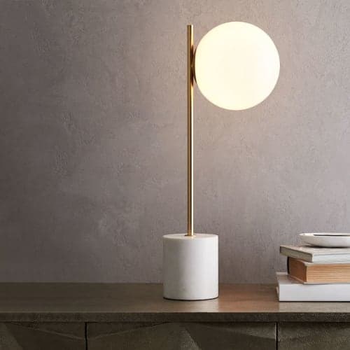 Sphere and Stem Table Lamp image