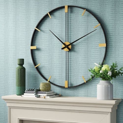 Oversized Henderson 41 Wall Clock image