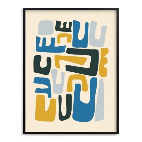 Minted for West Elm Ocean Day With Frame image