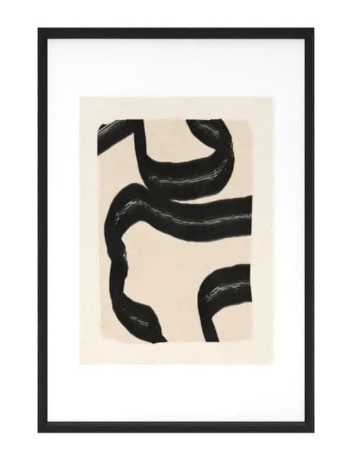 Minimal Abstract Art 15 Art Print With Frame image