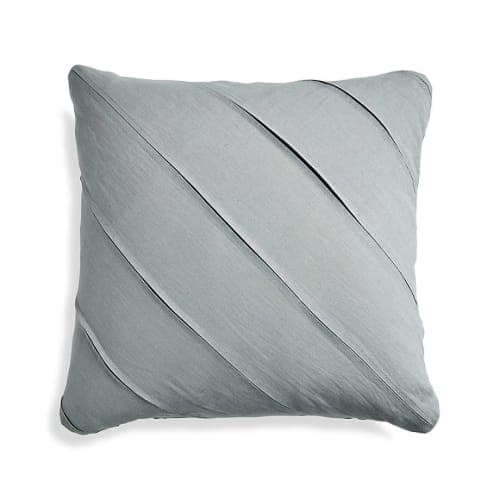 Theta Grey Linen Pillow image
