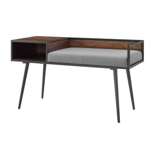 CLARINE SHELVES STORAGE BENCH image