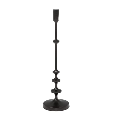 Allis Black Taper Candle Holder-Medium image